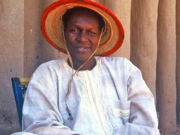 Dogon man in traditional dress, Mali