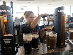 At the Guiness Storehouse in Dublin, the full beer experience awaits