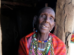 Maasai elder, Kenya