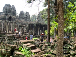 Angkor Thom in forest