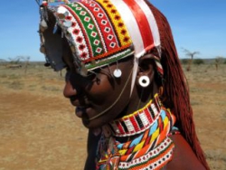 Samburu lead warrior
