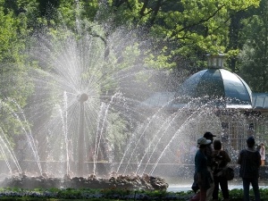 Sun fountain at Peterhof